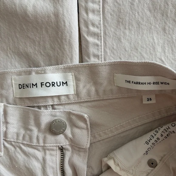 Denim forum Farrah hi rise jeans size 25  ** color not same as photo** - Picture 2 of 4